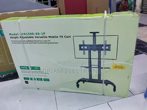 Ava Tv Trolley Movable Stand 32" To 75"