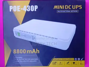 Poe-430p Mini Dc Ups Portable Power Supply
