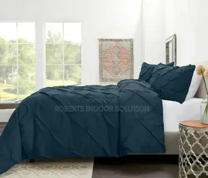 Pinch Pleat Pintuck Duvet Set