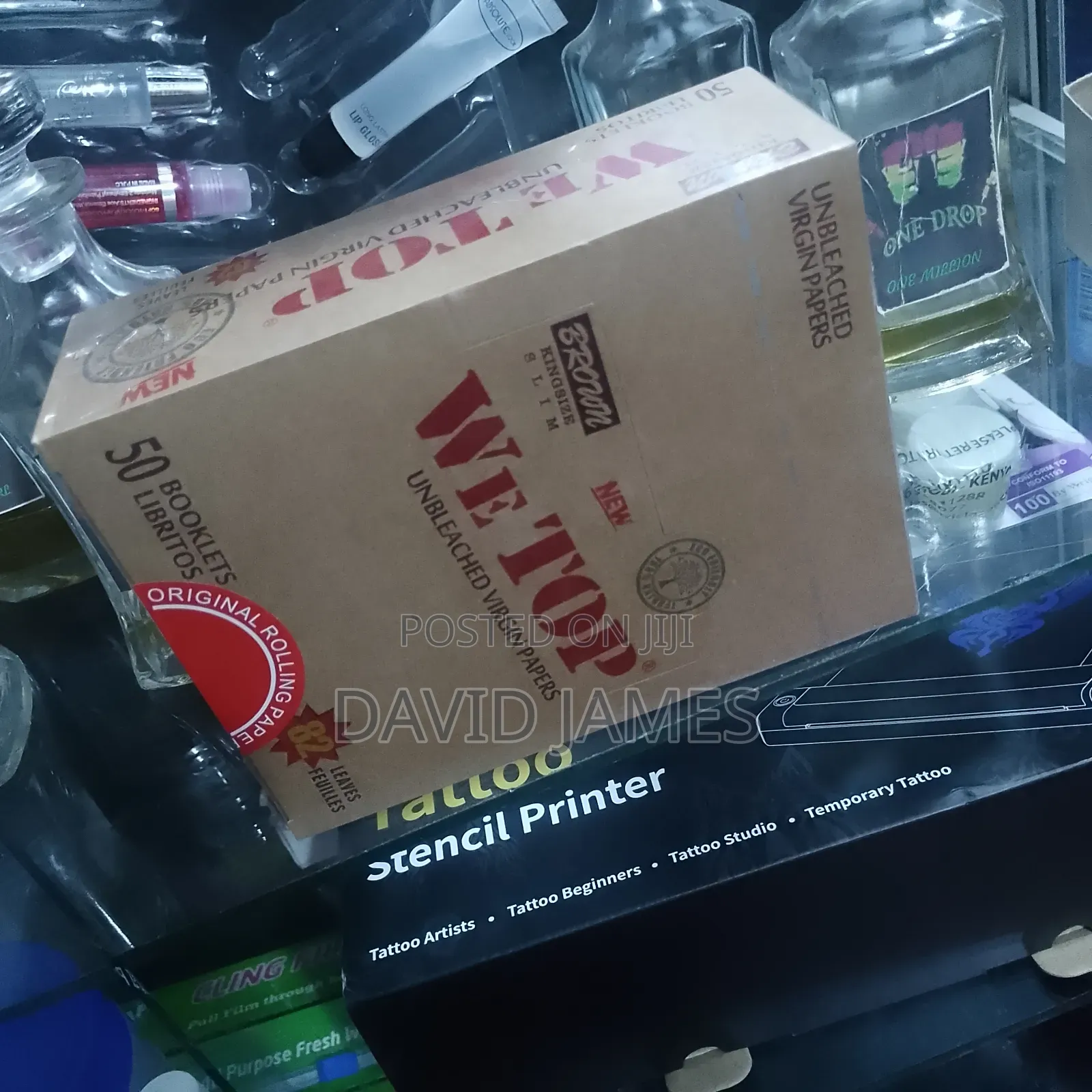 Premium Rolling Papers. Natural Gum