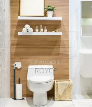 Bathlux Free Standing Toilet Paper Stand