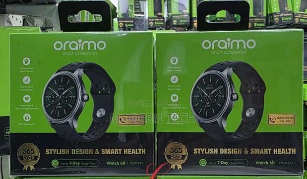 Oraimo 6r Smart Watch – Anti-Scratch Waterproof - thumbnail 2