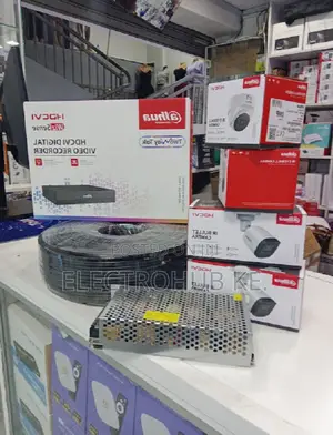 Dahua Cctv Security Cameras / Dahua 4 Channel Full Kit