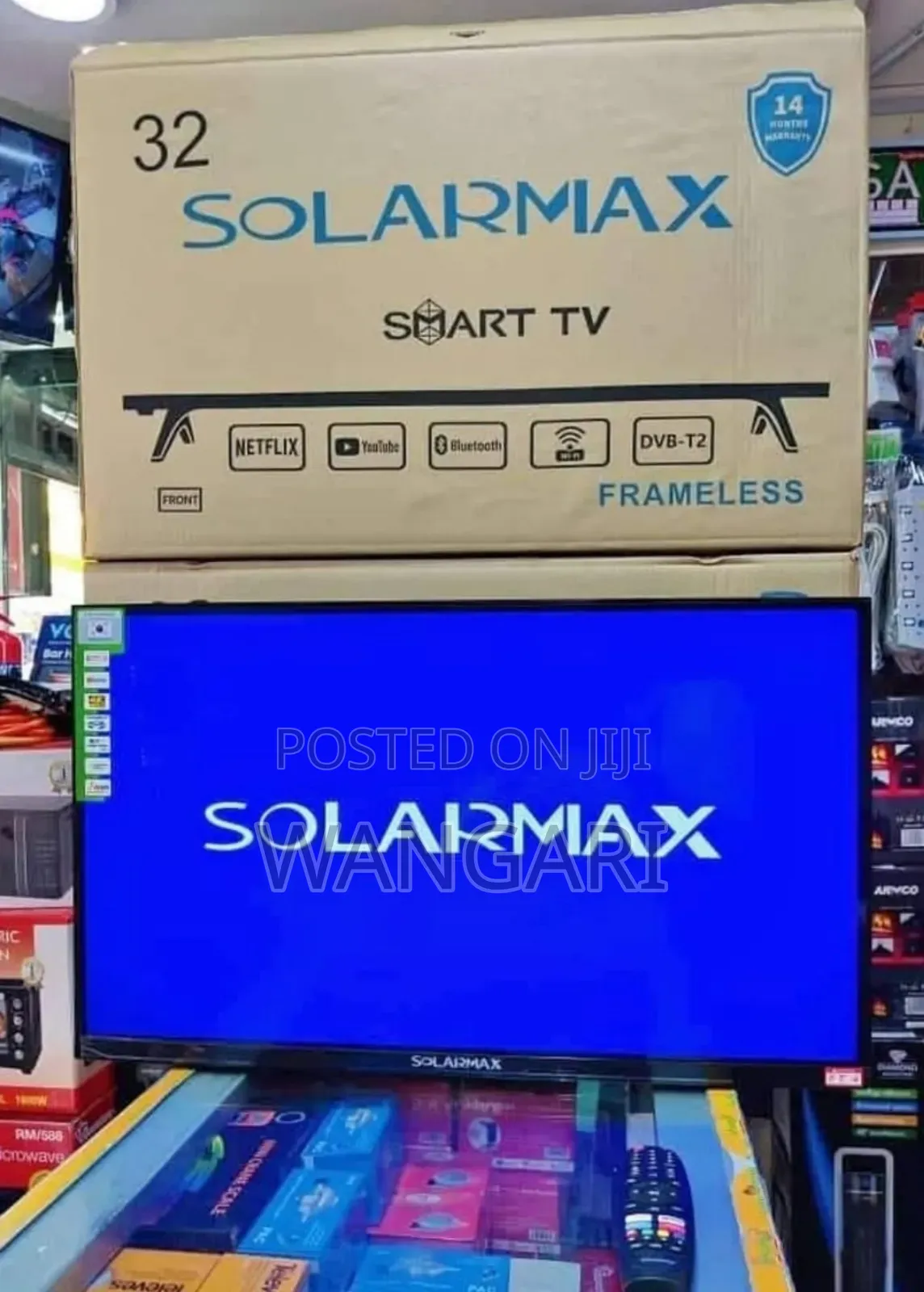 Built in Wifi Solarmax 32 Inch Smart Tv
