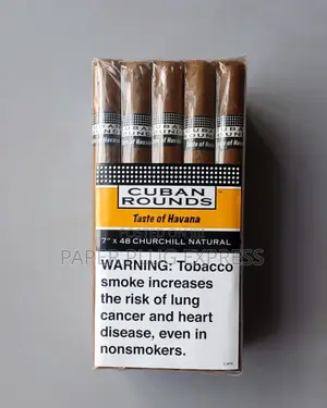 Cuban Rounds Churchill Cigars – Natural Smooth Nicaraguan Blend (7x48)