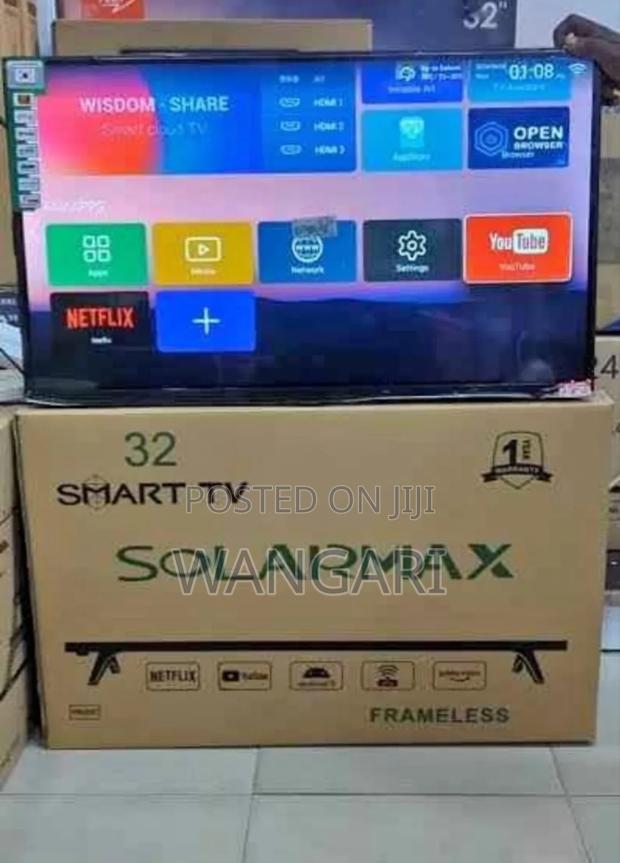 Solarmax 32 Inch Smart Tv With Multiple Hdmi Pots