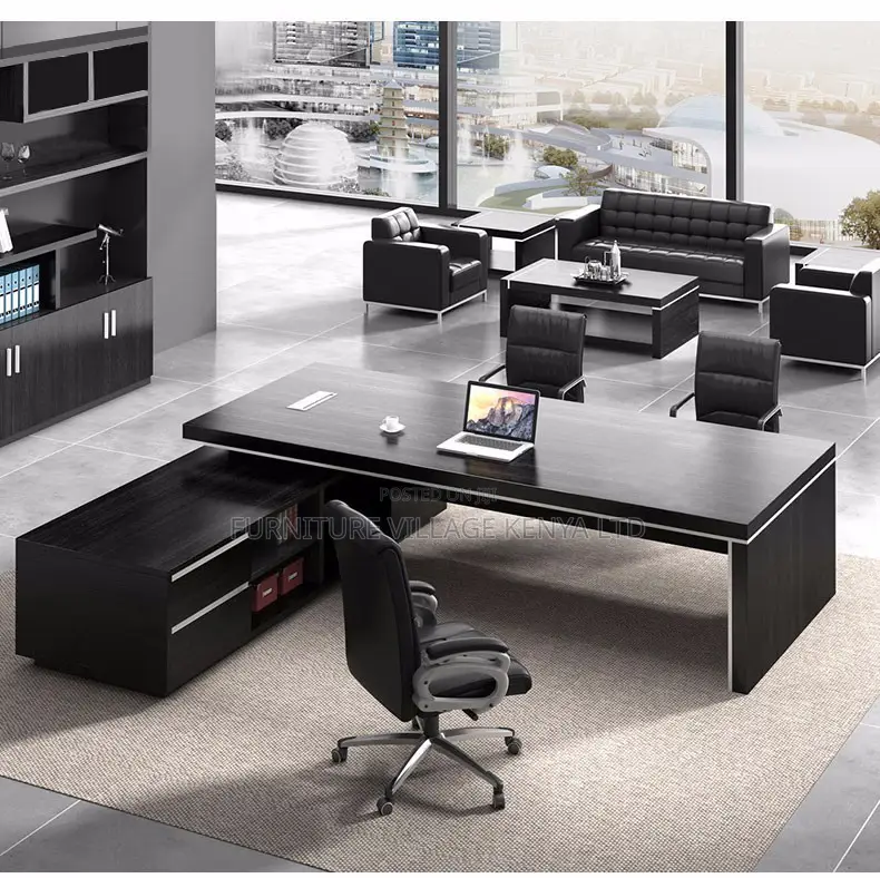 Office Desk ;1.8 Meter Exceuitve L-shaped Office Desk