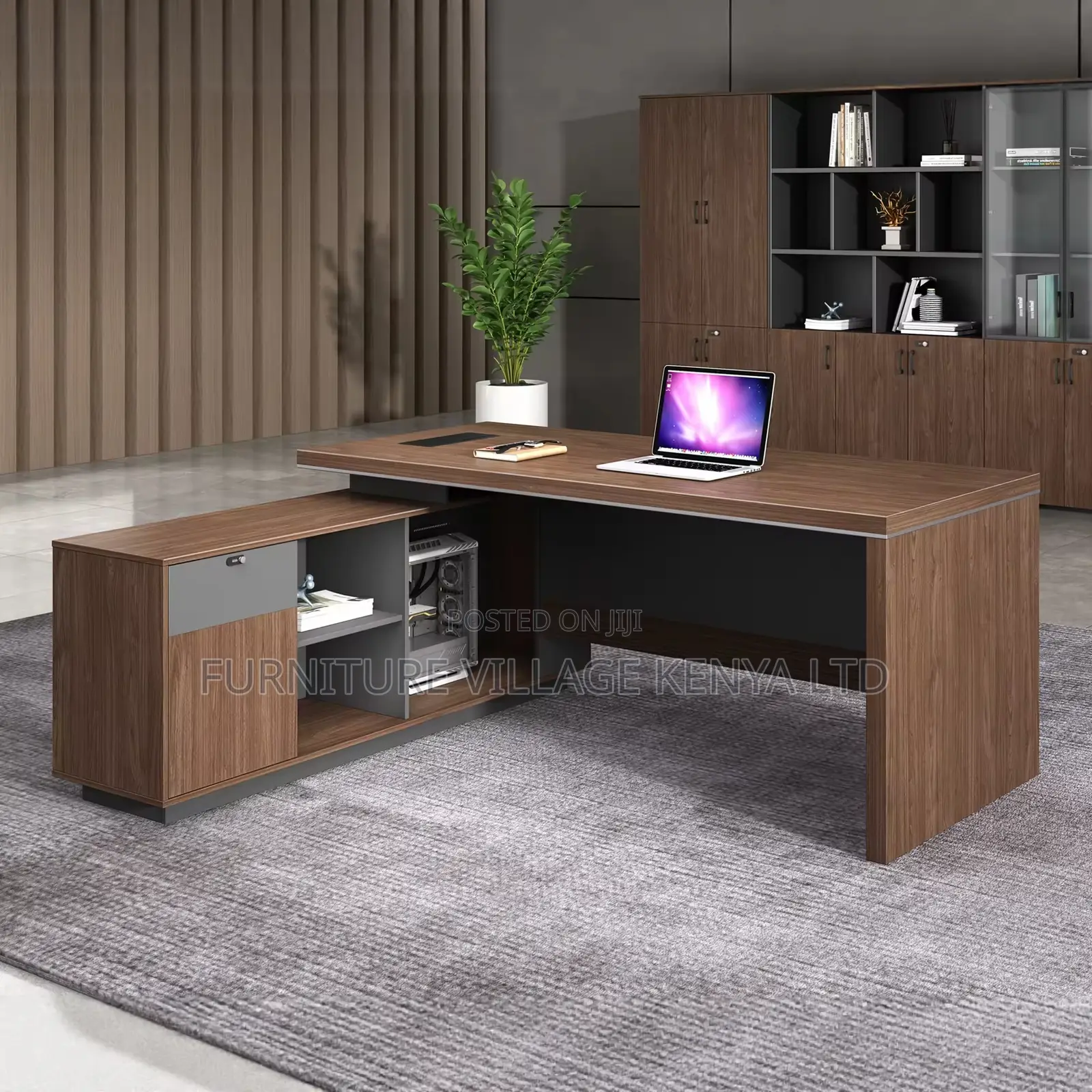 Office Desk ;1.8 Meter Exceuitve L-shaped Office Desk