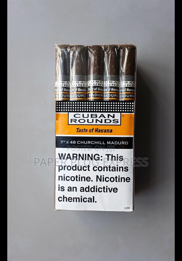 Cuban Rounds Churchill Cigars – Maduro Smooth Nicaraguan Blend (7x48)