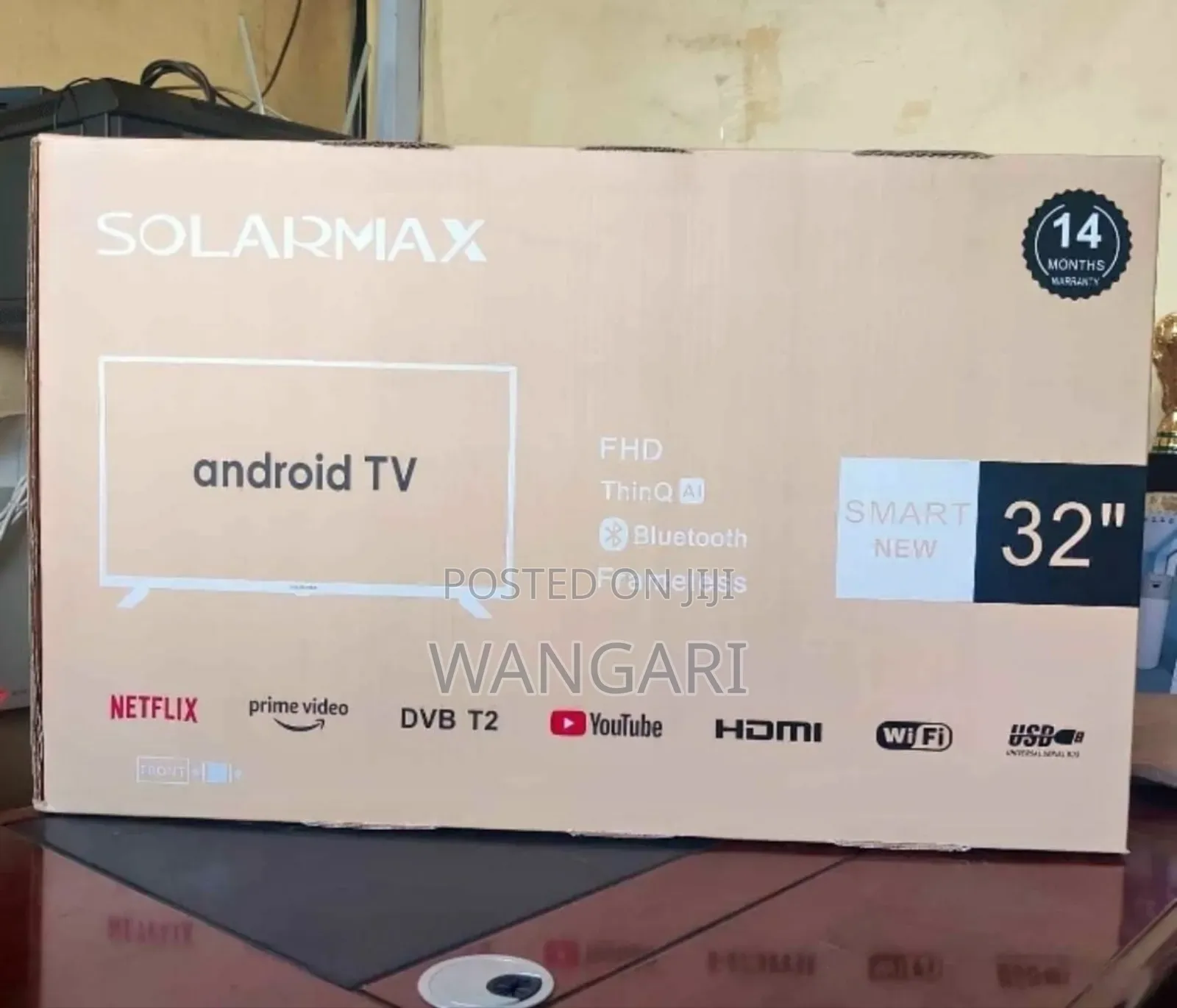 Pre Installed Apps Solarmax 32 Inch Smart Tv