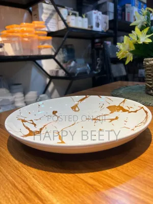  *Marble Deep Dinner Plate 10.5"*