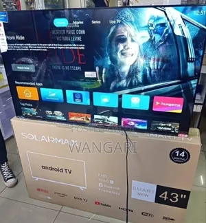 Frameless Design Solarmax 43 Inch Smart Tv