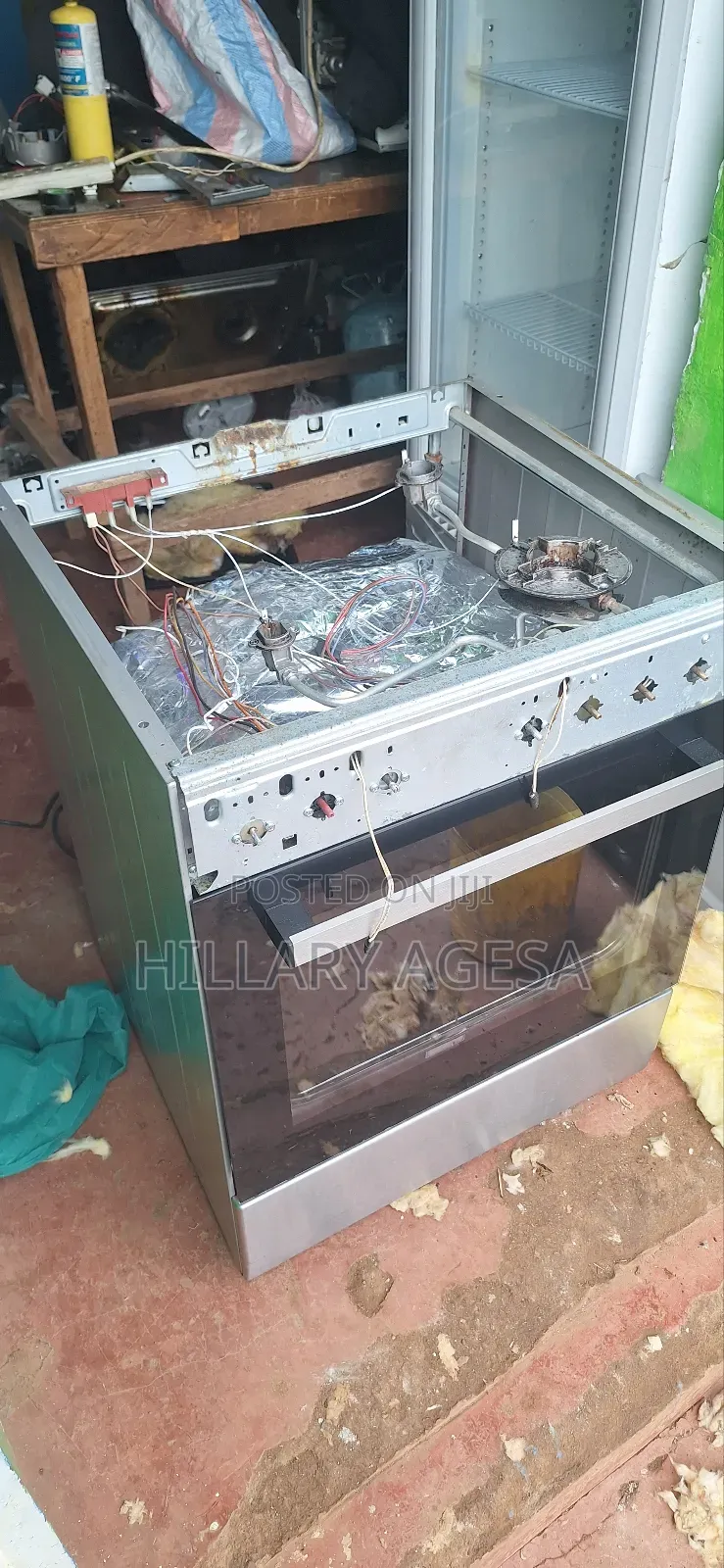 Cooker Fiber Replacement and General Service
