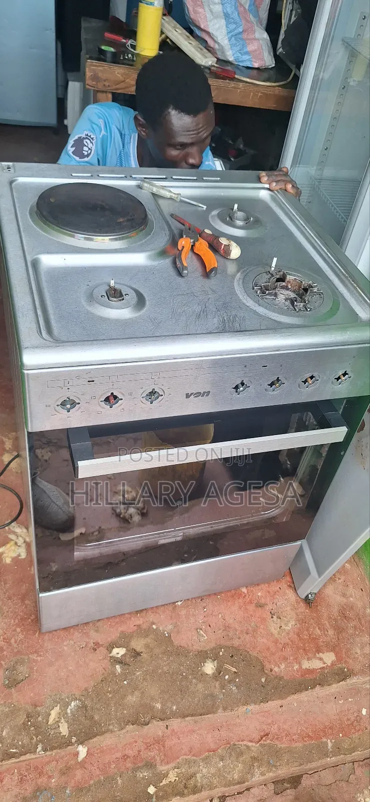 Cooker Fiber Replacement and General Service