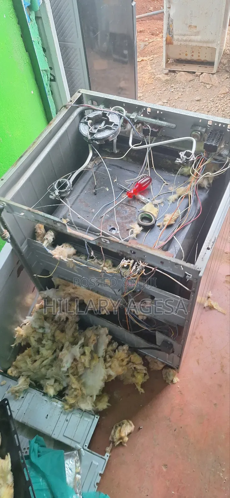 Cooker Fiber Replacement and General Service