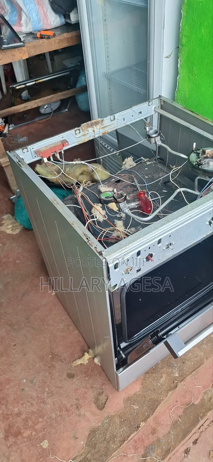 Cooker Fiber Replacement and General Service