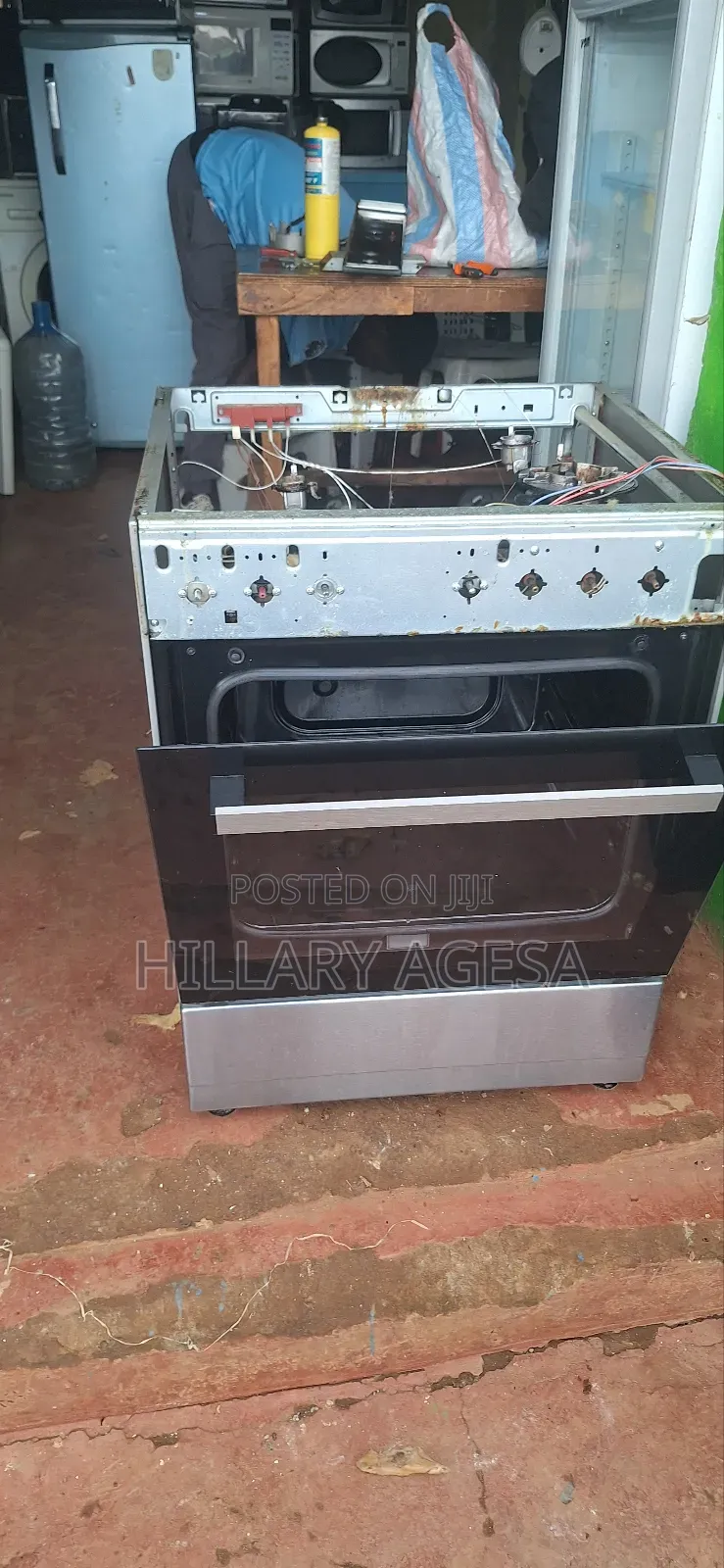 Cooker Fiber Replacement and General Service