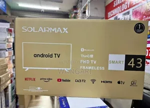 Usb Hdmi With Ethernet Cable Solarmax 43 Inch Smart Tv