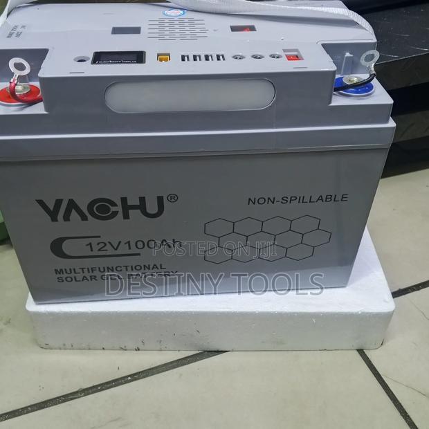 Yachu Battery 100ah Solar Gel Battery