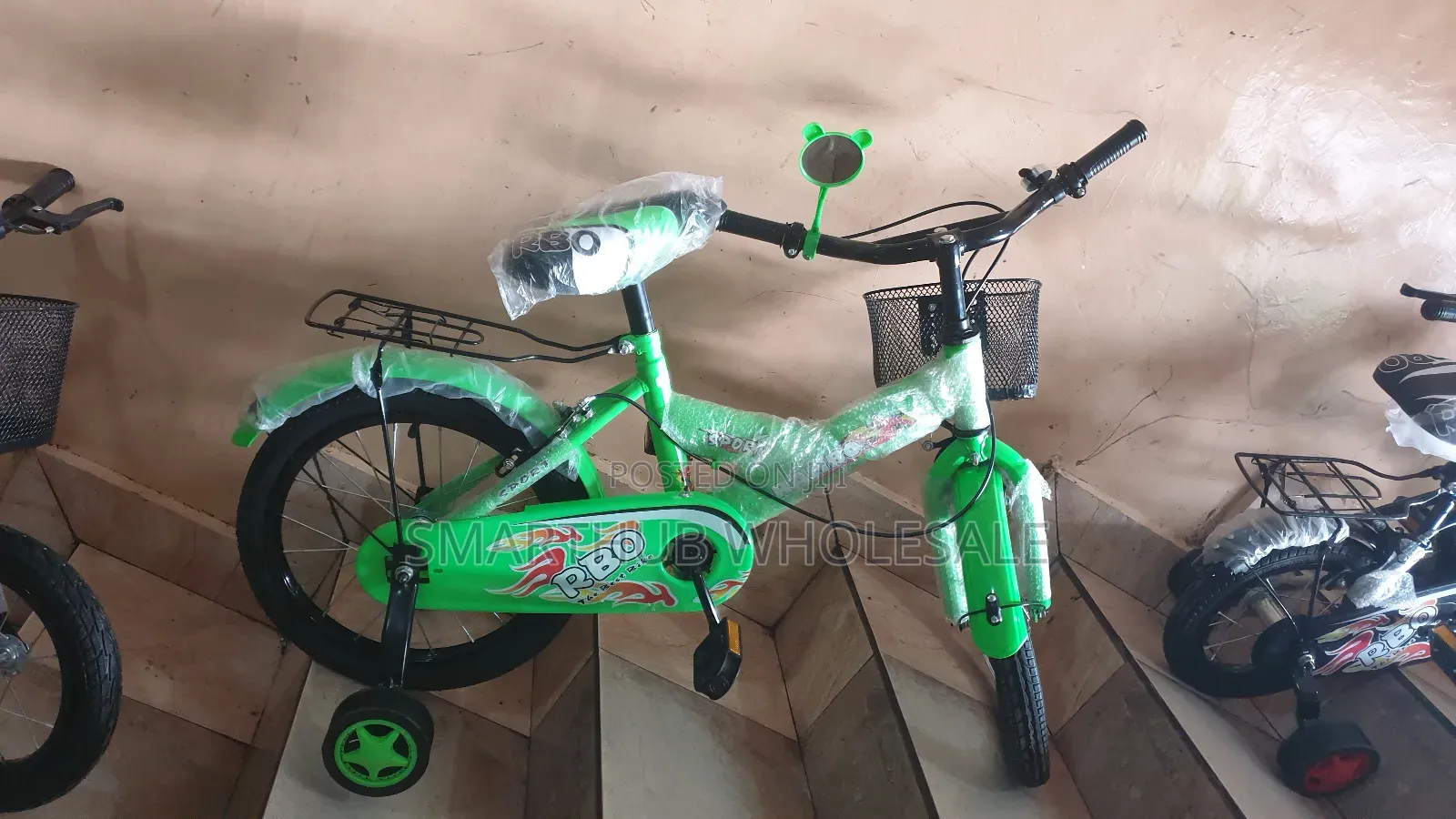 Size 16 Bike With Removable Trainers Wheels