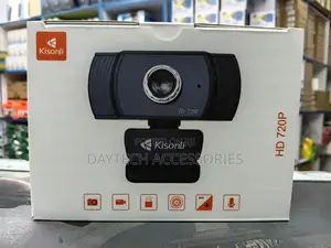 Kisonli Hd 720p Webcam - Black