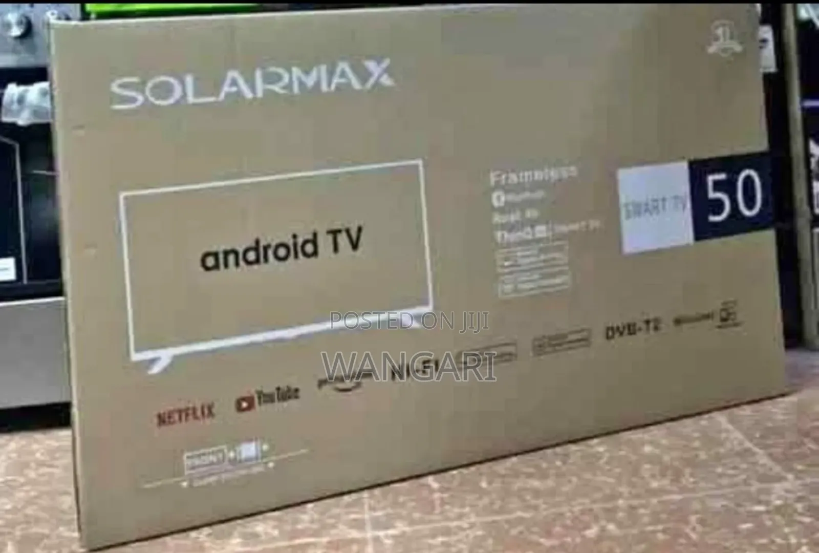 Inbuilt Decorder Solarmax 43 Inch Smart Tv