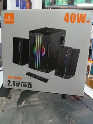 The Kisonli Tm-9100a Is a 2.1 Channel Multimedia Bluetooth Speaker