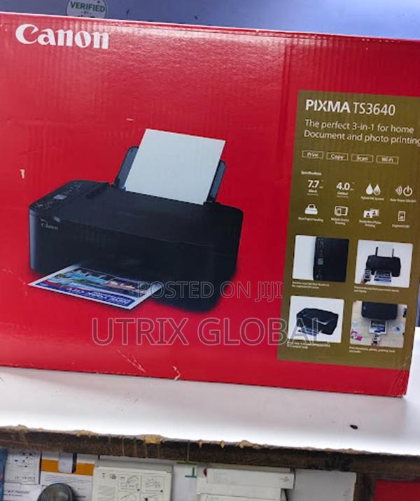 Canon Pixma Ts3640 Wireless Inkjet Printer Home Office