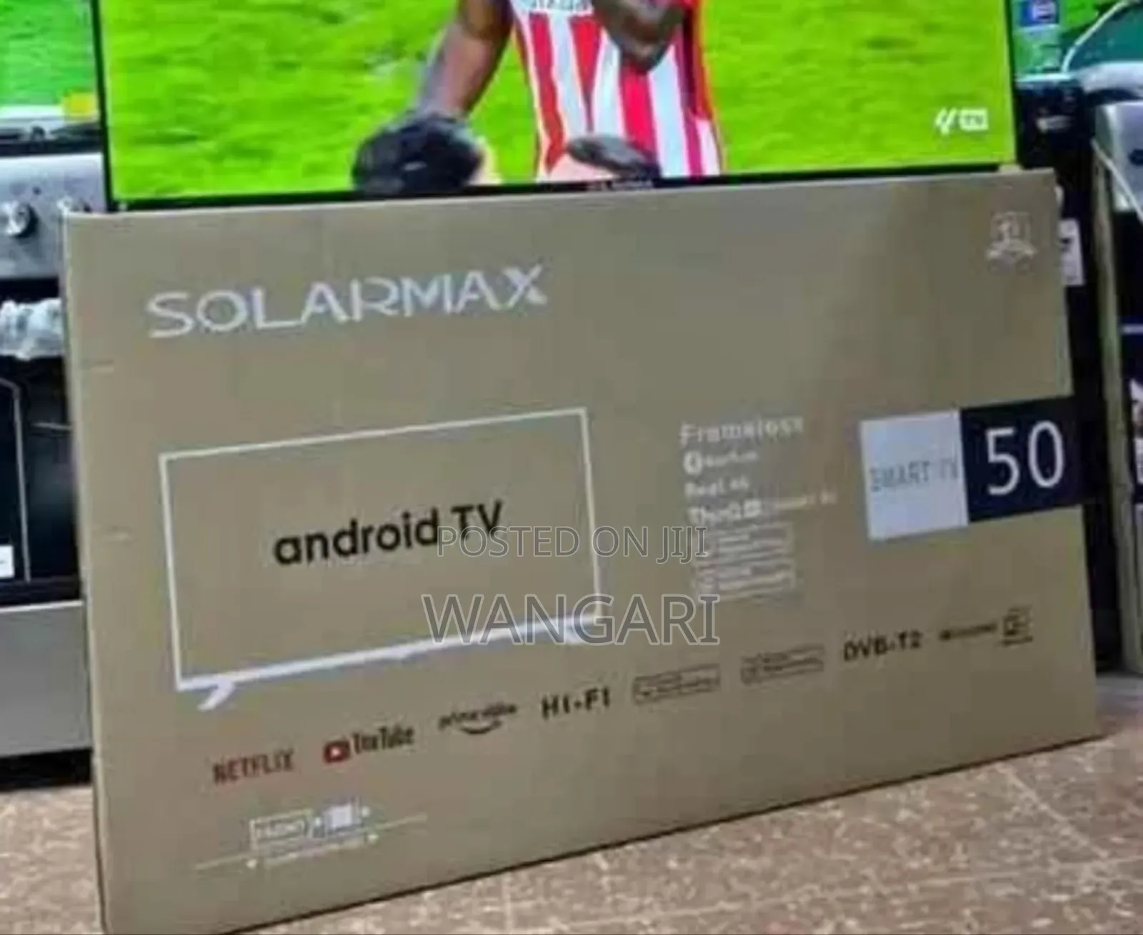 Multiple Connectivity Solarmax 43 Inch Smart Tv