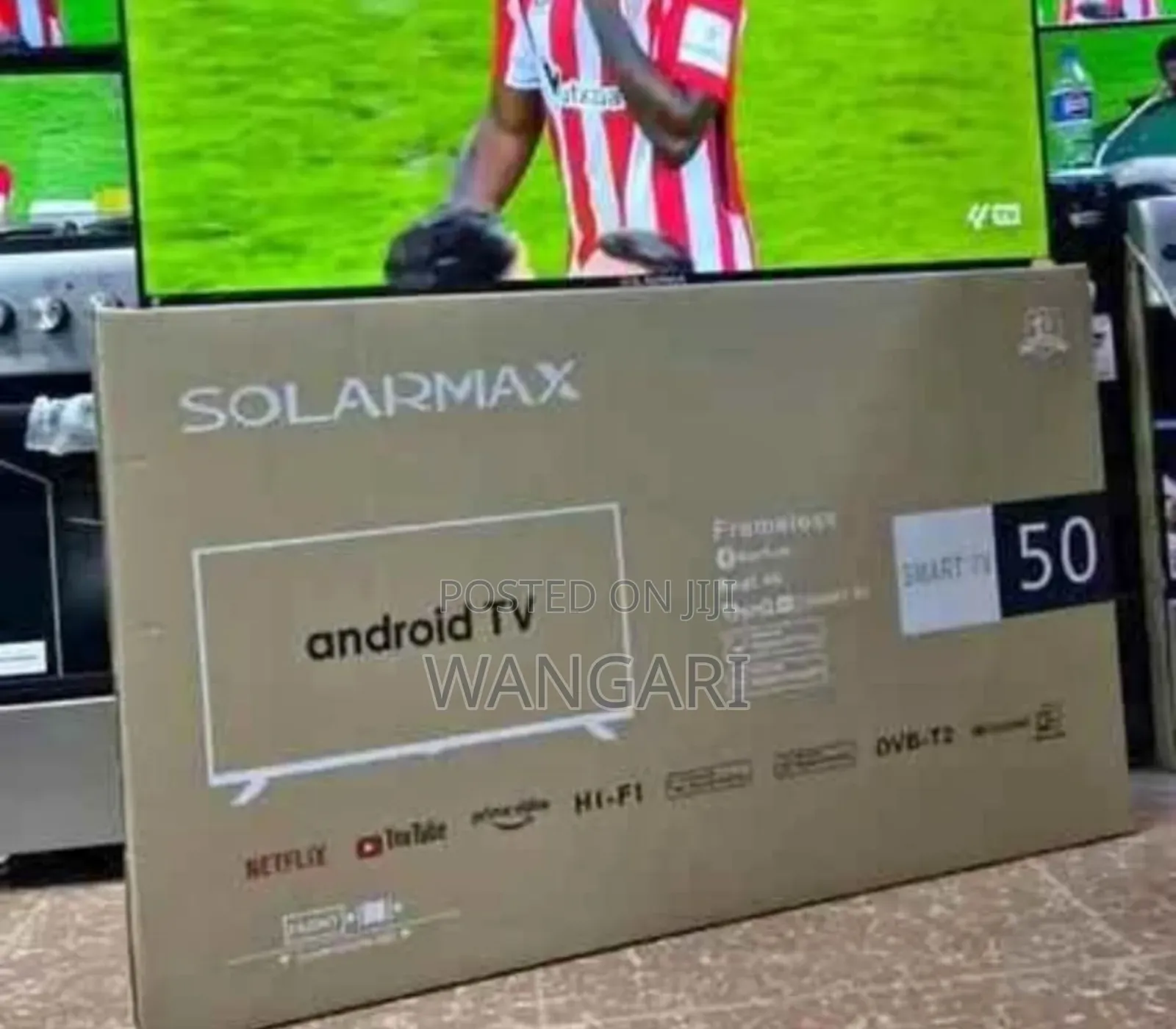 Multiple Connectivity Solarmax 43 Inch Smart Tv