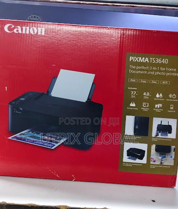 Canon Pixma Ts3640 Compact Wifi Printer Scan Copy Usb