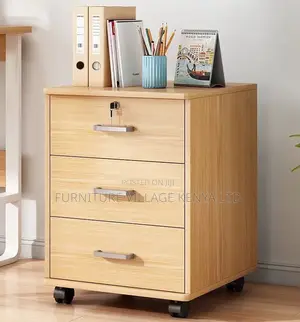 Office Cabinet; 3-drawer Wooden Filing Office Cabinet