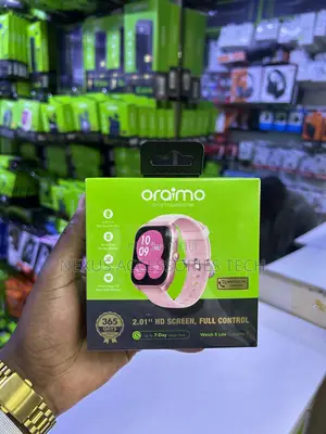 Oraimo Watch 5 Lite Osw-804 Pink – Smart With Calls Fitness Tracking