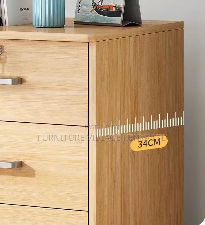Office Cabinet; 3-drawer Wooden Filing Office Cabinet