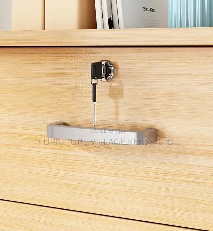 Office Cabinet; 3-drawer Wooden Filing Office Cabinet