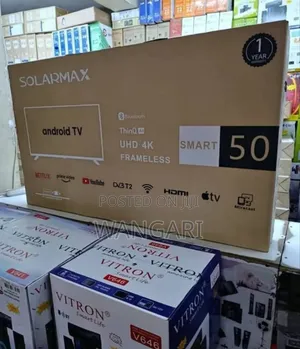 Bluetooth Enabled Thin Q Solarmax 43 Inch Smart Tv