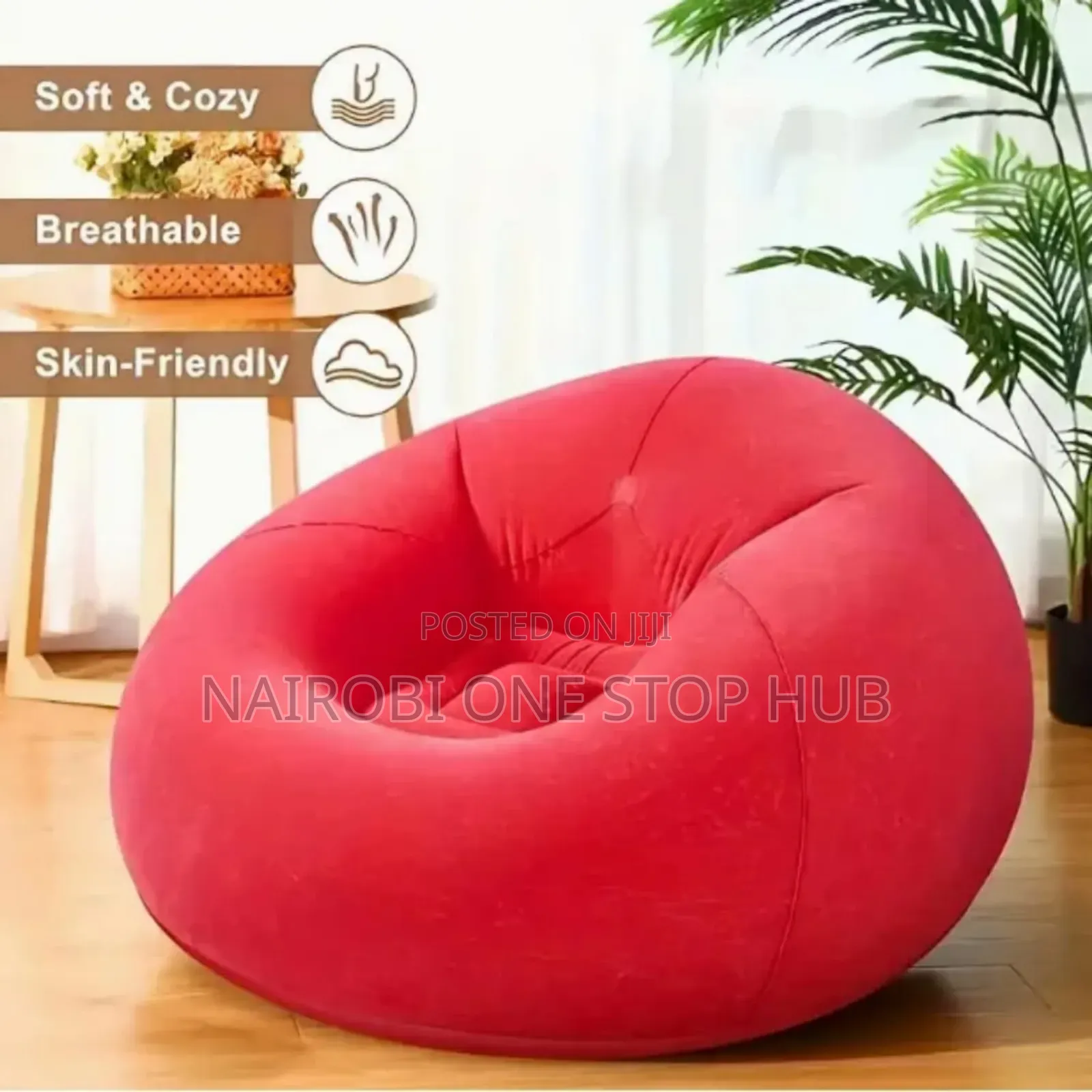 Inflatable Bean Bag Chair