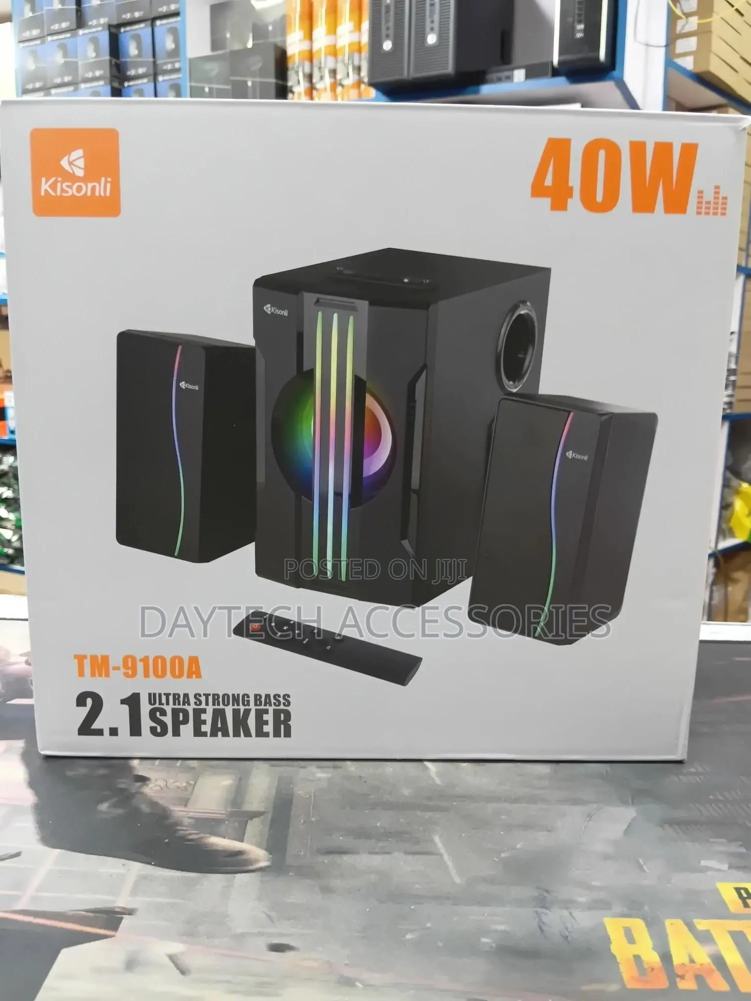 Kisonli Tm-9000a (Bt/Fm) Bluetooth Speaker