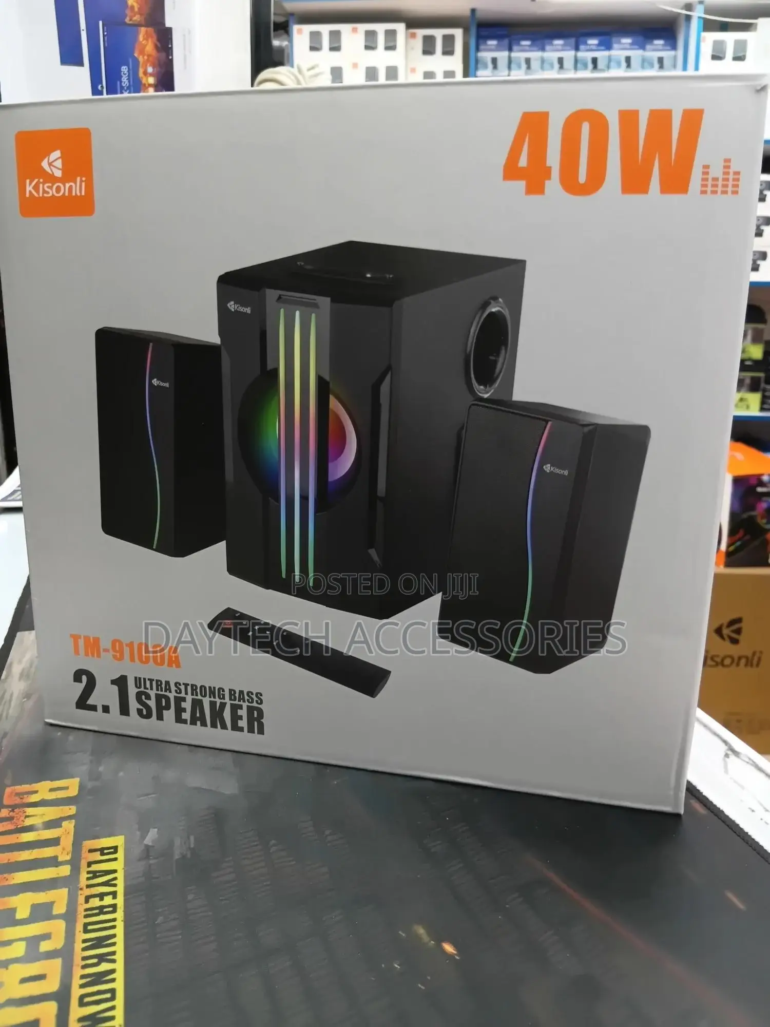 Kisonli Tm-9000a (Bt/Fm) Bluetooth Speaker