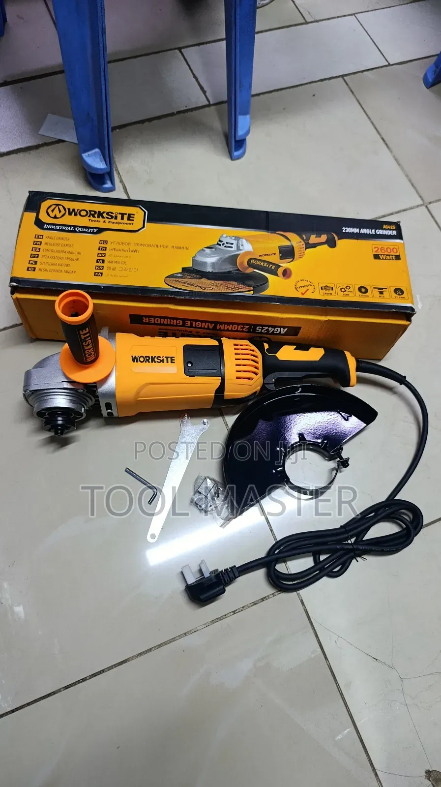 2600watts Electric Angle Grinder/ 9" Worksite Angle Grinder
