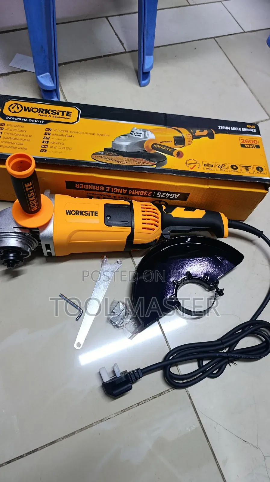 2600watts Electric Angle Grinder/ 9" Worksite Angle Grinder