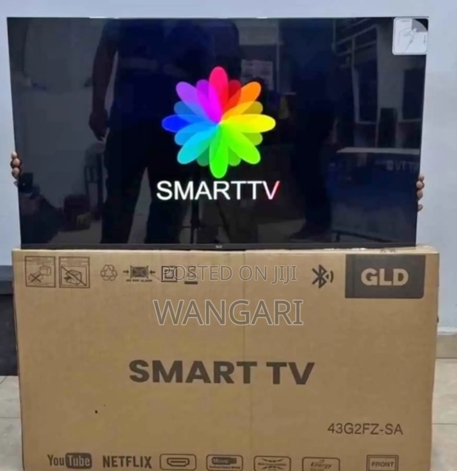 Multiple Connection GLD 43 Inch Smart Tv