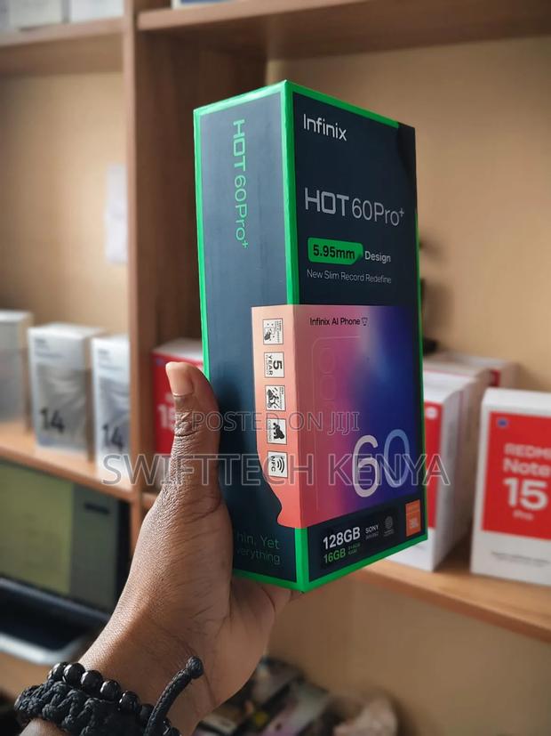 New Infinix Hot 60 Pro+ 128 GB Black