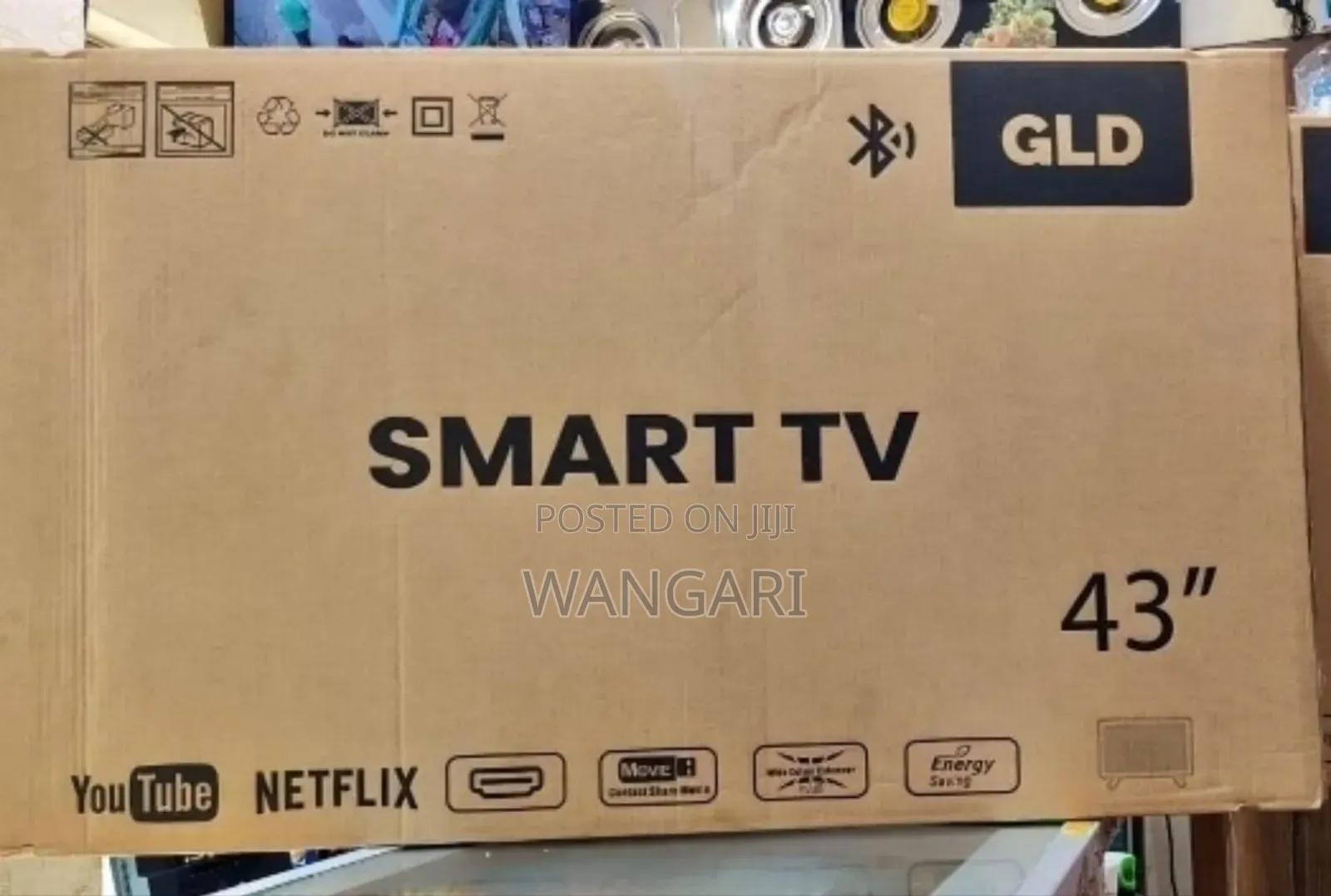 Frameless Design GLD 43 Inch Smart Tv