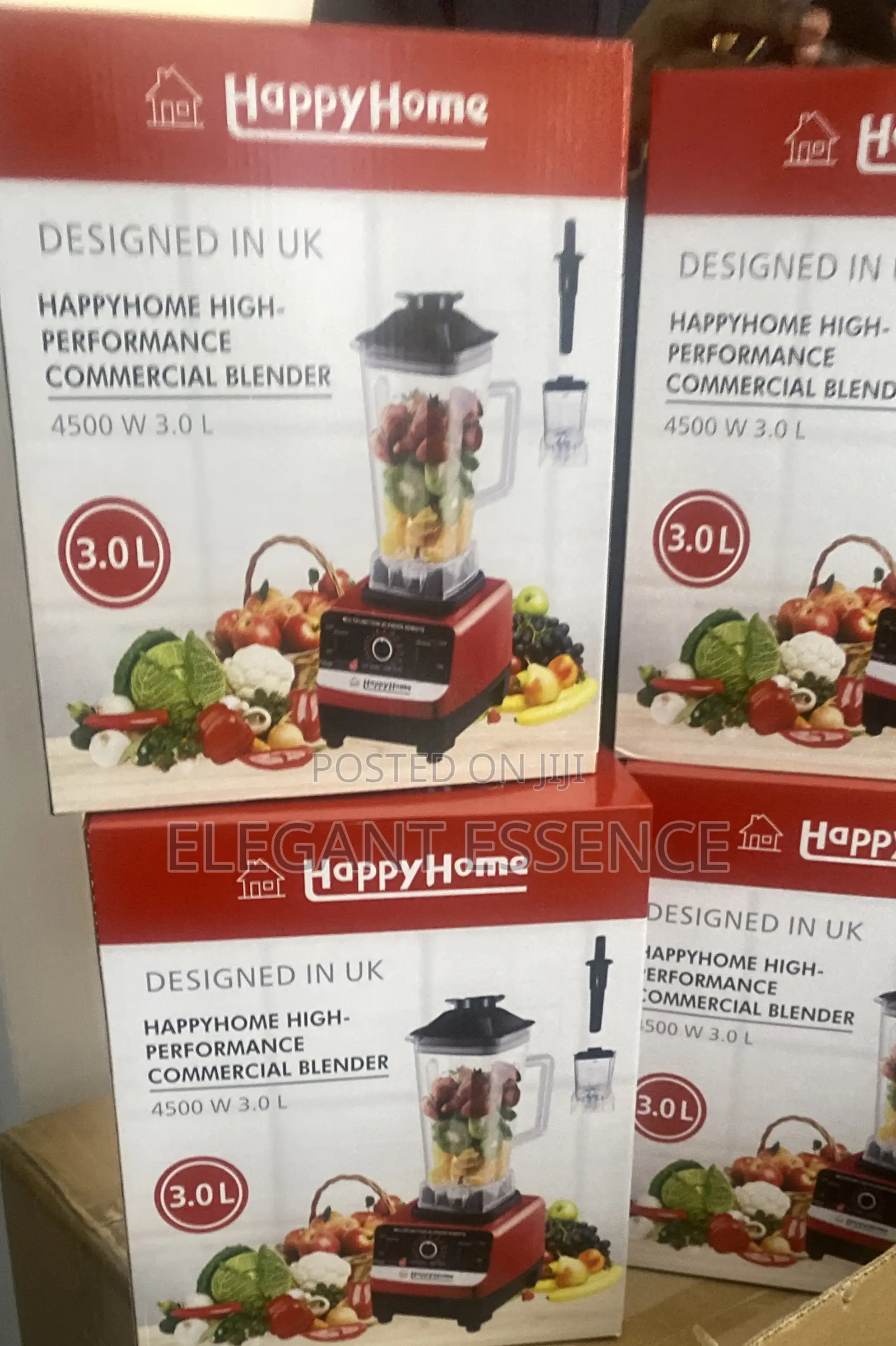 Happy Home 2 in 1 Commercial Blender 4500w,2.5l