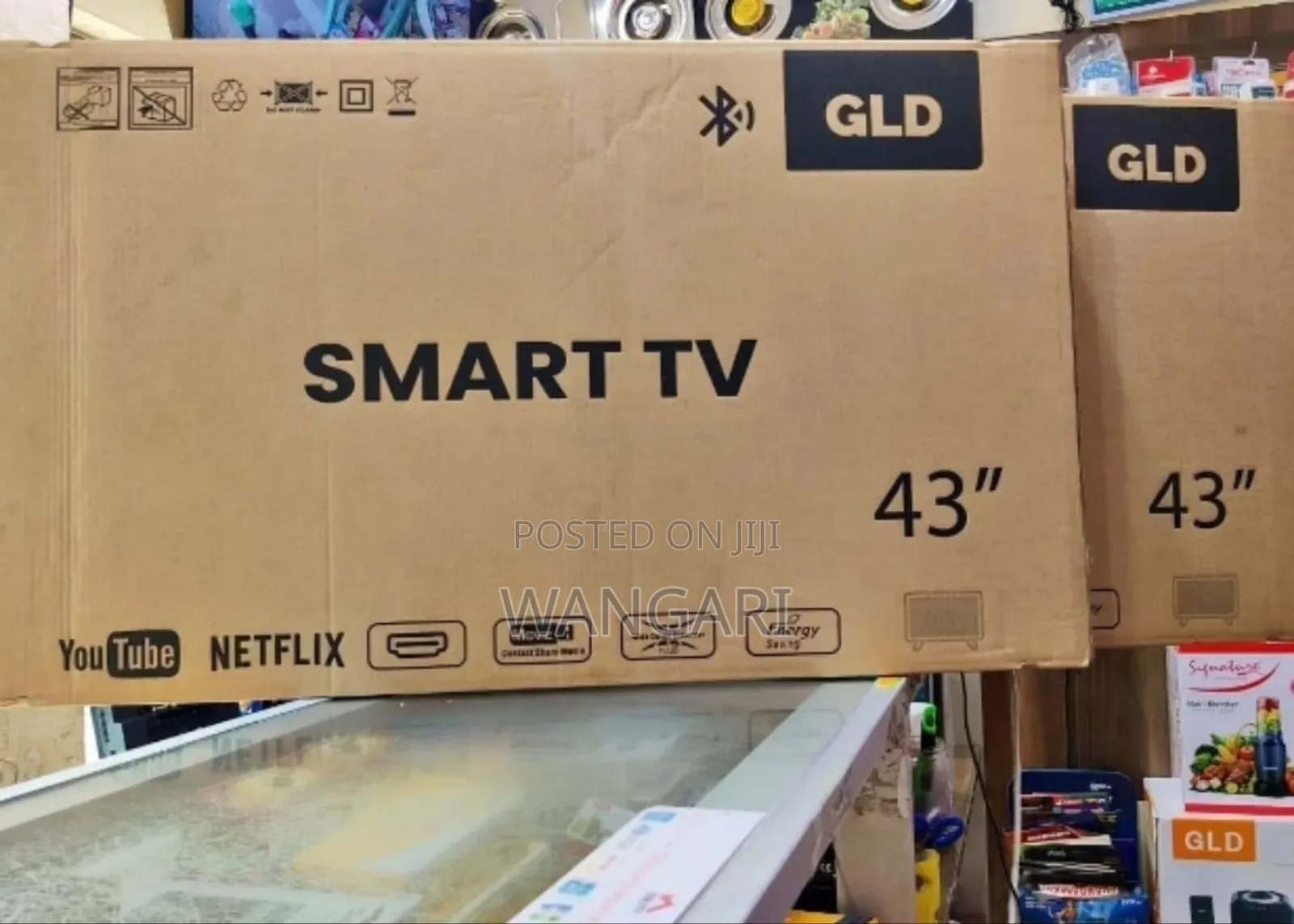 Ethernet Port/ GLD 43 Inch Smart Tv