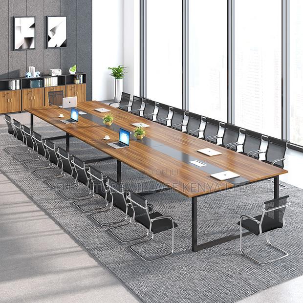 Office Table ; 2.4 Meter Boardroom Office Table - thumbnail 5