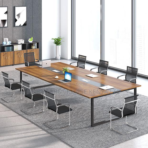 Office Table ; 2.4 Meter Boardroom Office Table - thumbnail 10