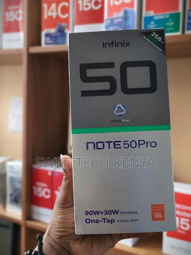New Infinix Note 50 Pro 256 GB - main view