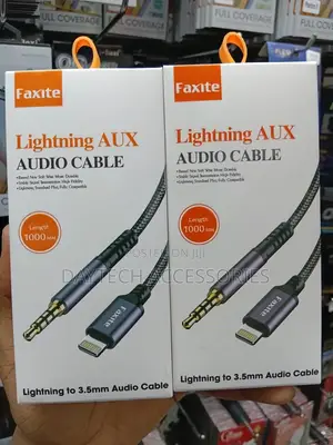This Is a Faxite Lightning to 3.5mm Aux Audio Cable.